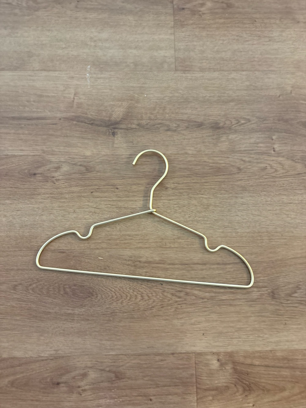Amazon Gold Wrapped Metal Clothing Hanger Set - Sleek Metal Design